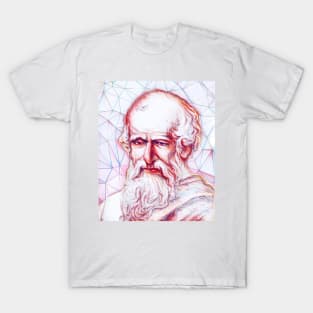 Archimedes Portrait | Archimedes Artwork T-Shirt